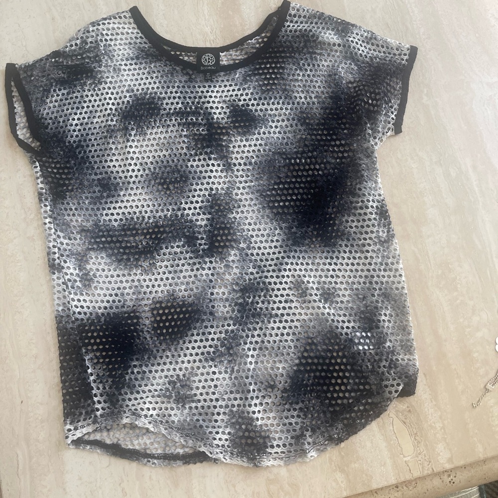 Cool top by Bobeau
It is a bit transparent with all of the holes